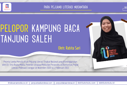 Pelopor Kampung Baca Tansal